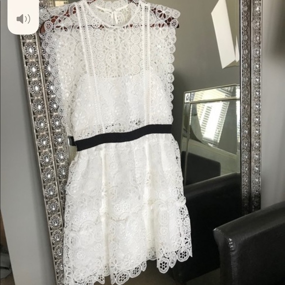 Self-Portrait | Dresses | Beautiful Self Portrait White Lace Dress | Poshmark Self-Portrait | Dresses | Beautiful Self Portrait White Lace Dress | Poshmark
